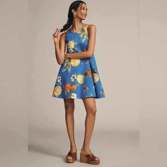 NWT Size 1X - Anthropologie The Keiko Mini Cotton Dress by Maeve (NWT US$ 168) - Picture 9 of 16